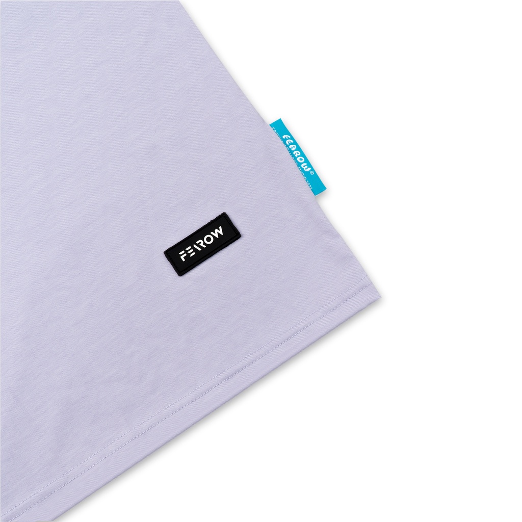 Áo thun nam nữ local brand unisex Fearow Signature / Màu Tím FW138