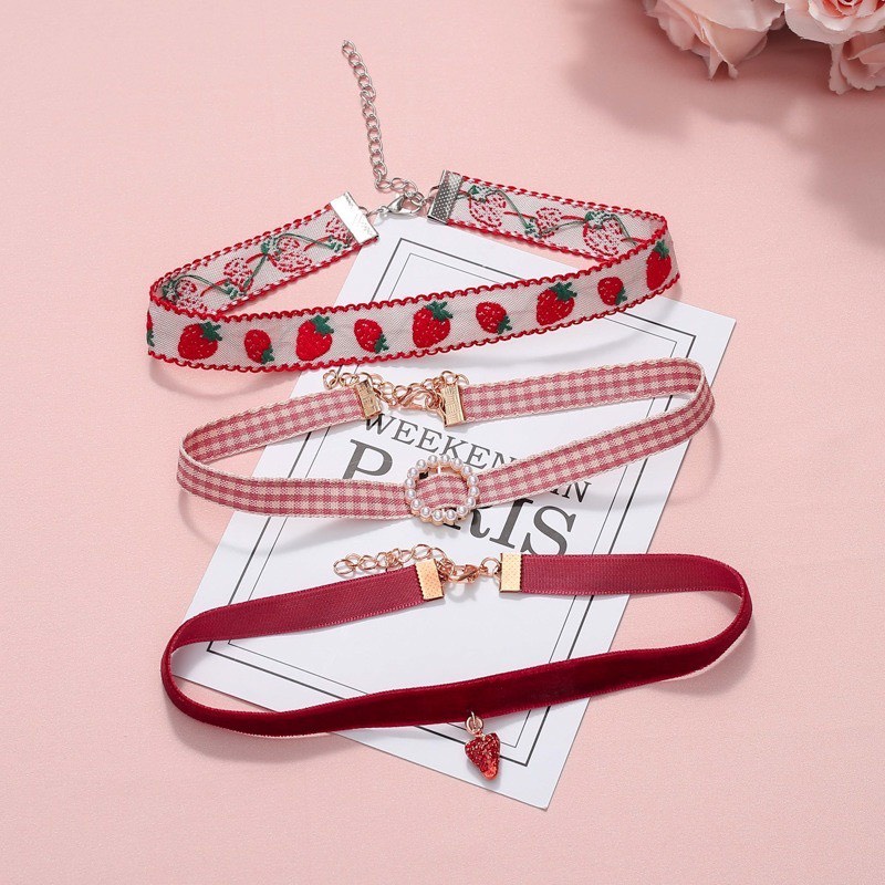 Vòng cổ choker phong cách Hàn Quốc thời trang
