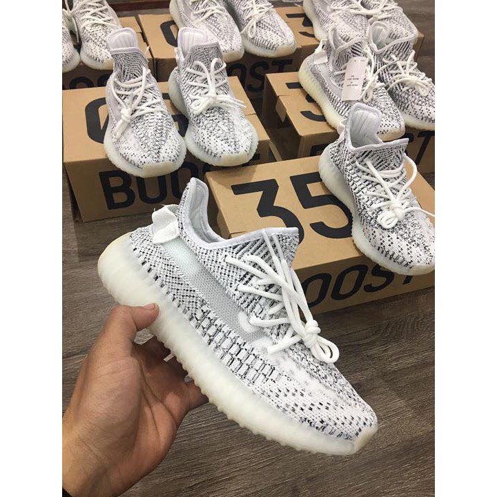 [ FULL BOX ] Giày 350 V2 Off White và Static Nam Nữ