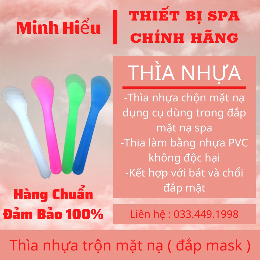 Thìa nhựa trộn mặt nạ ( đắp mask )