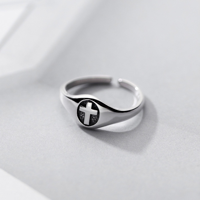Nhẫn Thiết Kế Chéo Thời Trang Cá Tính Có Thể Điều Chỉnh