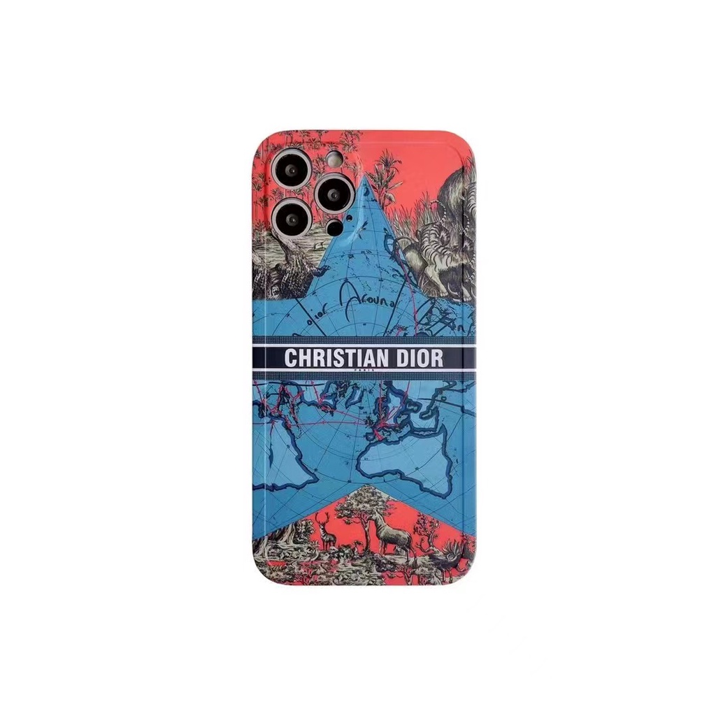 Ốp Điện Thoại In Họa Tiết Thương Hiệu DIOR Sang Trọng Cho iphone 13 Pro Max i13 13pro i11 11ProMax i11 iX XR Xs Max 7plus 8plus 12Pro 12 Pro Max