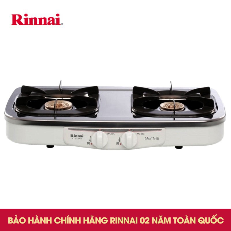 Bếp gas 6 tấc Rinnai Japan RTS-2KD, Nhập từ Nhật Bản