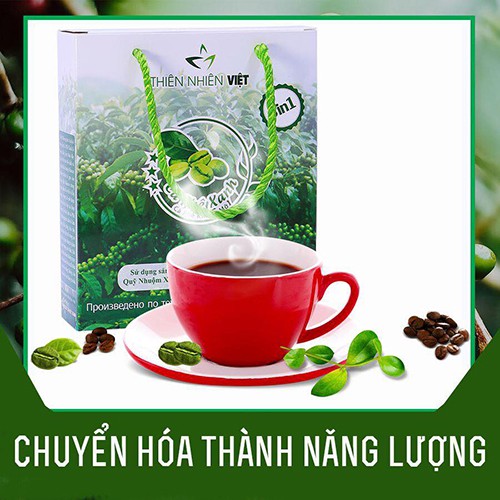 CÀ PHÊ XANH GIẢM CÂN (HỘP 10 GÓI )