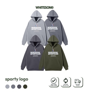 Áo hoodie sporty logo