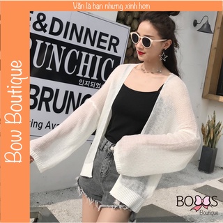 Áo Cadigan Len Mỏng Phong Cách Hàn Quốc [CDG]