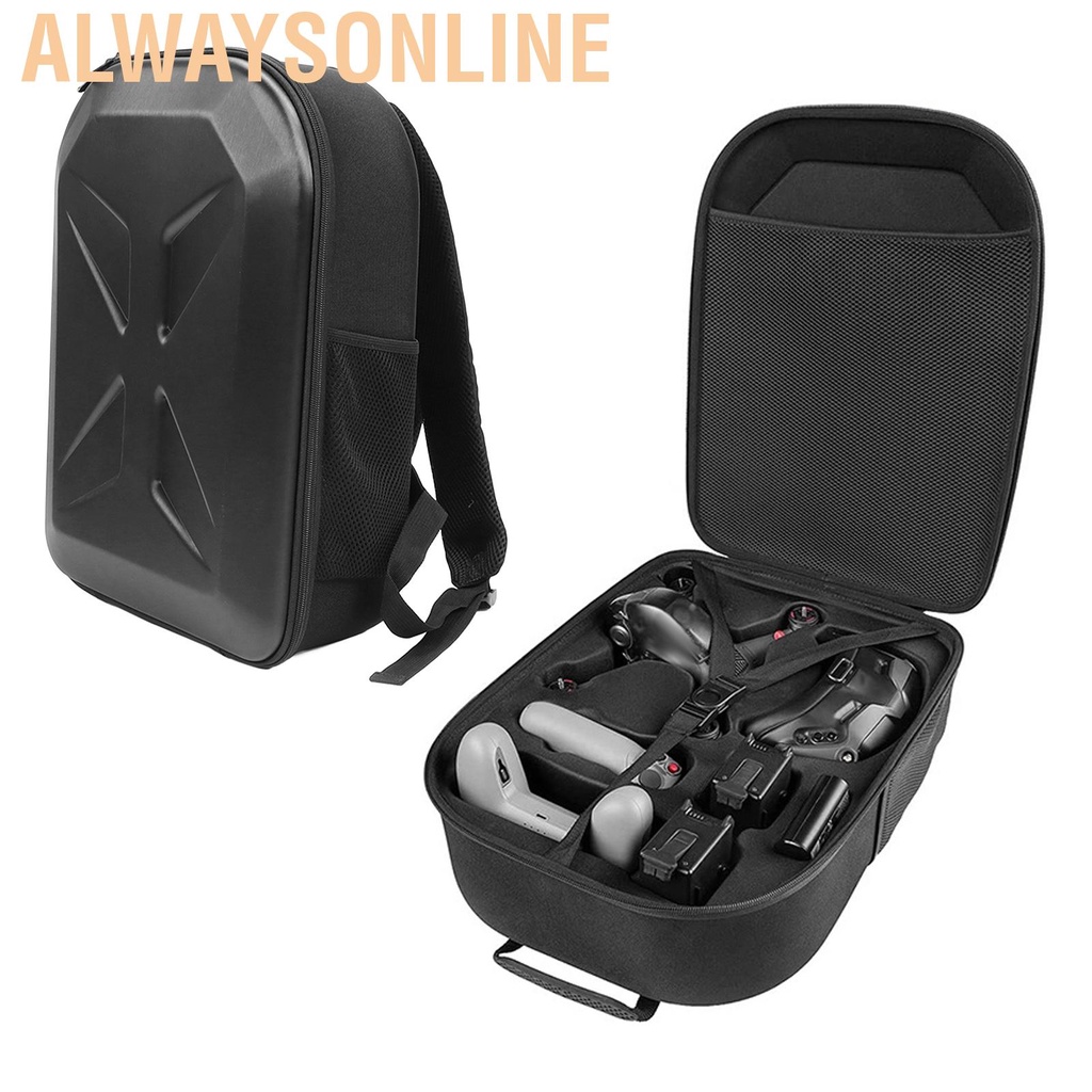 Ba Lô Chống Trầy Xước Sức Chứa Lớn Bằng EVA Cứng Cho Drone DJI FPV