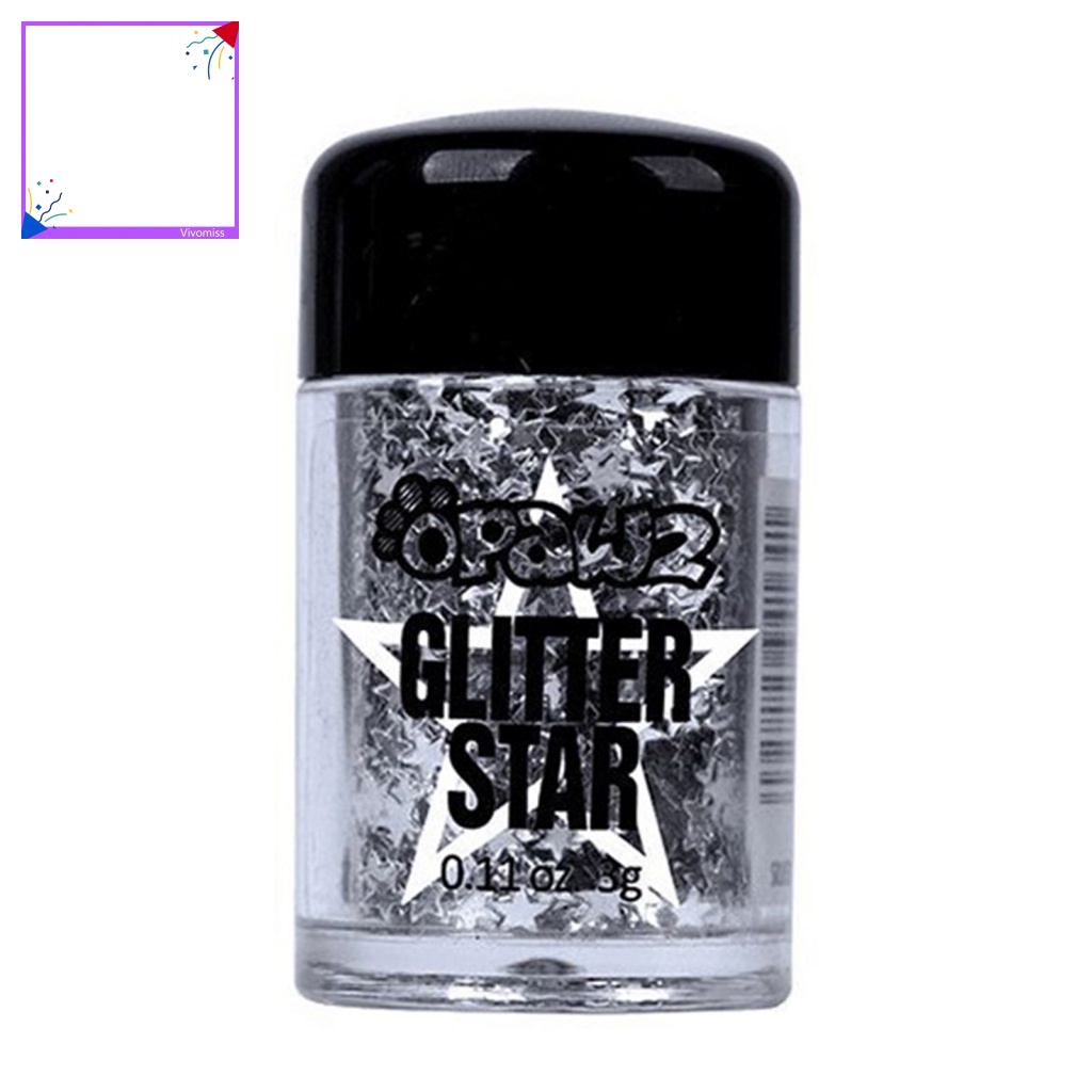 [VM] Phấn Nhuộm Màu Lông Thú Cưng Họa Tiết Ngôi Sao Lấp Lánh Tuyệt Vời Cho Cún Cưng