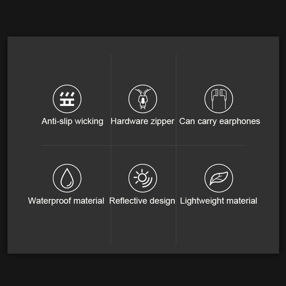 Túi Đựng Điện Thoại Đeo Cánh Tay Kích Thước Lớn 6.5 inch Phản Quang Tiện Dụng Khi Tập Thể Thao/Chạy Bộ