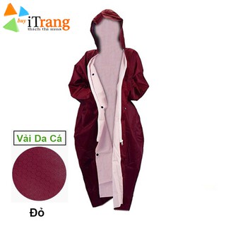 Áo Mưa Dây Kéo Vẩy Cá
