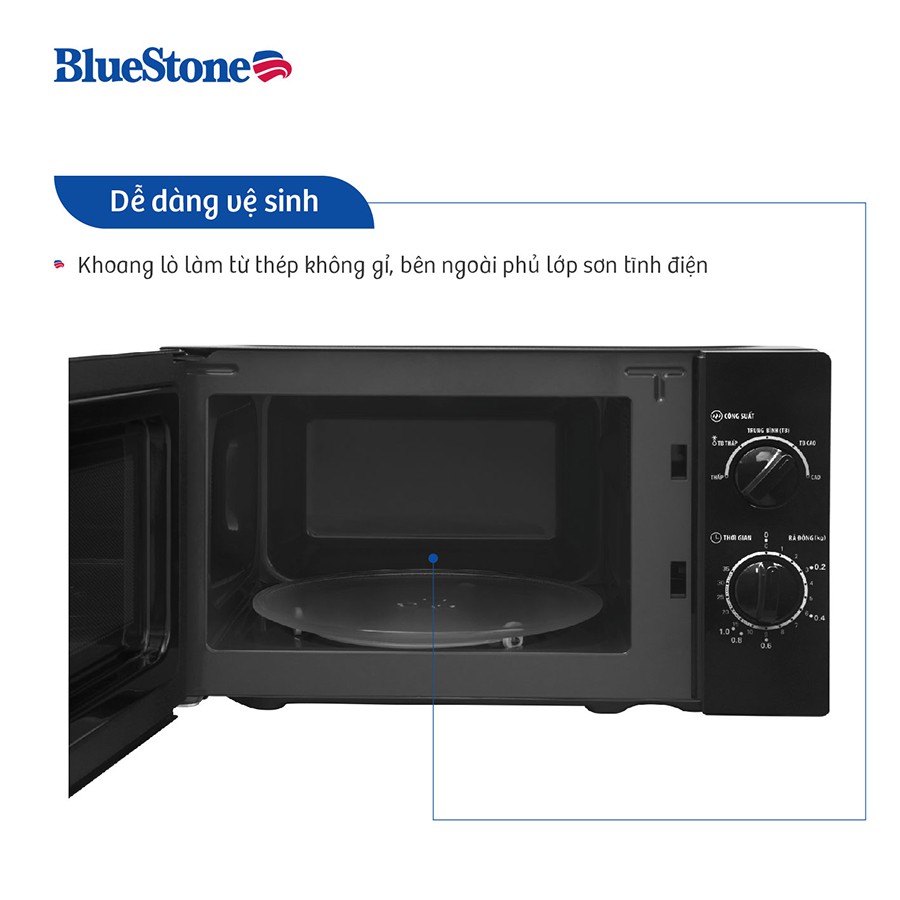 Lò vi sóng Bluestone  BMOB-7709 20 lít