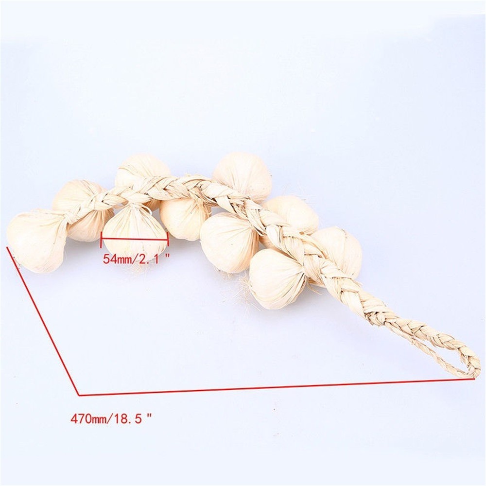 YIYU 1 Chùm Hành Tỏi Nhân Tạo Bằng Mút Treo Trang Trí Nhà Cửa / Tiệc Tùng / Nhà Bếp / Làm Đạo Cụ Chụp Ảnh