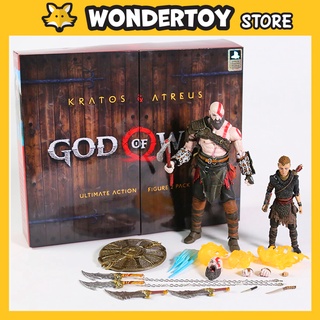 Mô hình Kratos & Atreus God Of War Ultimate NECA