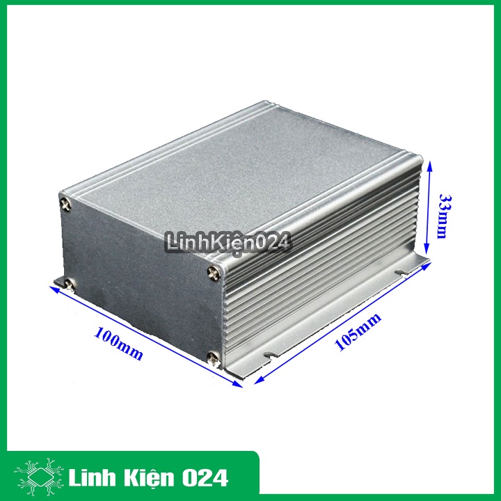 Hộp Nhôm Định Hình 105x33x100mm Hộp Đựng Mạch