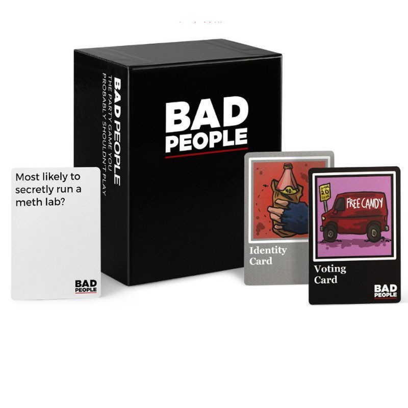 Bộ Thẻ Bài Trò Chơi Bad People Vui Nhộn