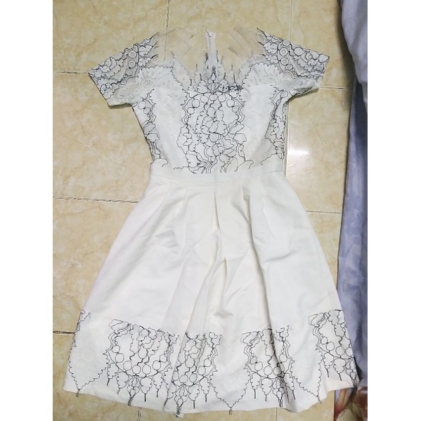 Đầm trắng Cao by Chaudang, size S
