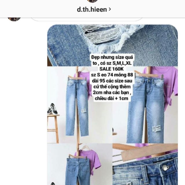 Jeans sz XL