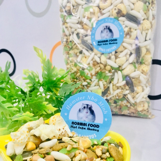 Thức ăn trộn thường cho hamster