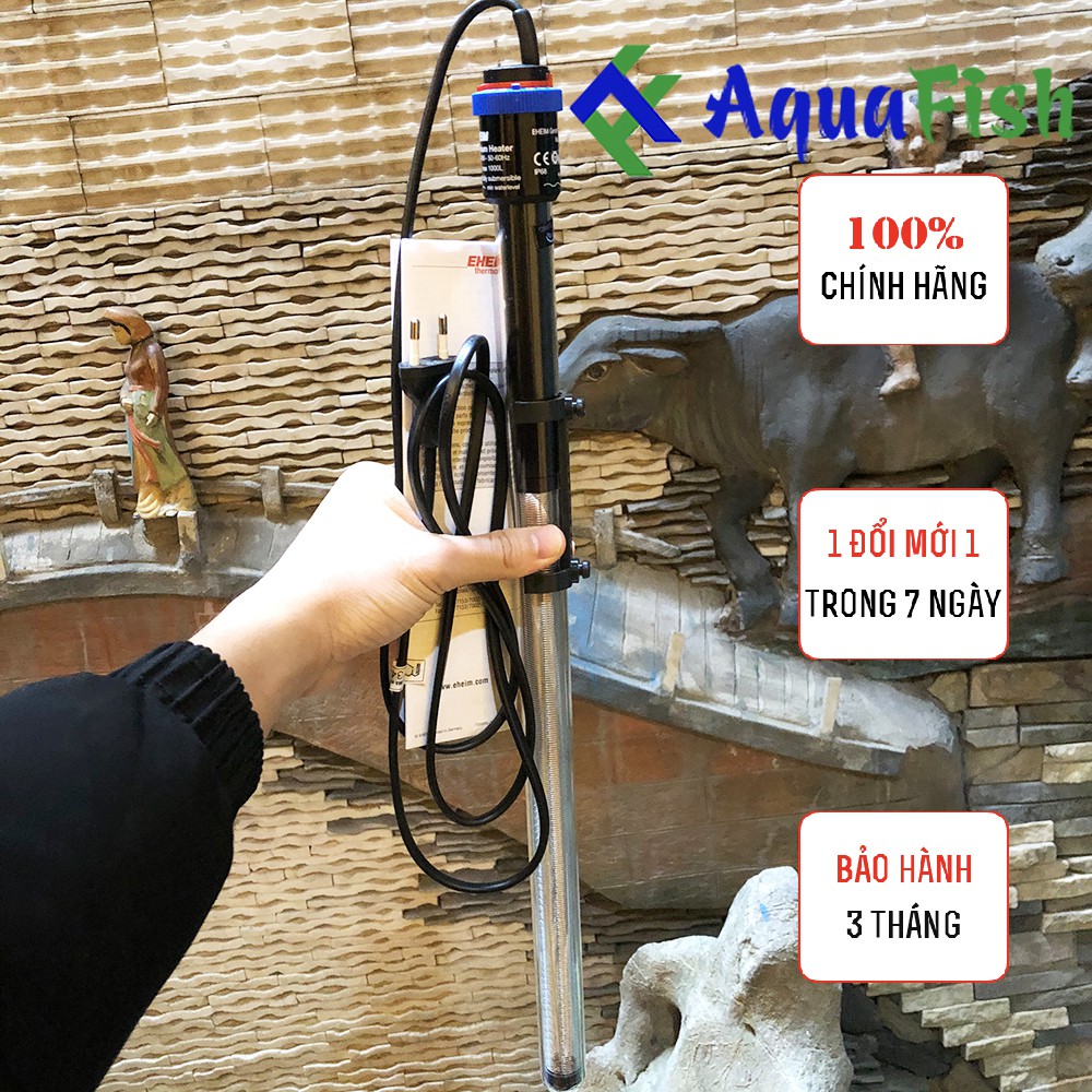 Sưởi Bể Cá Cao Cấp EHEIM 300W nhập Đức (Sưởi thủy tinh dùng cho bể cá từ 600-1000lít với độ chính xác nhiệt độ rất cao)