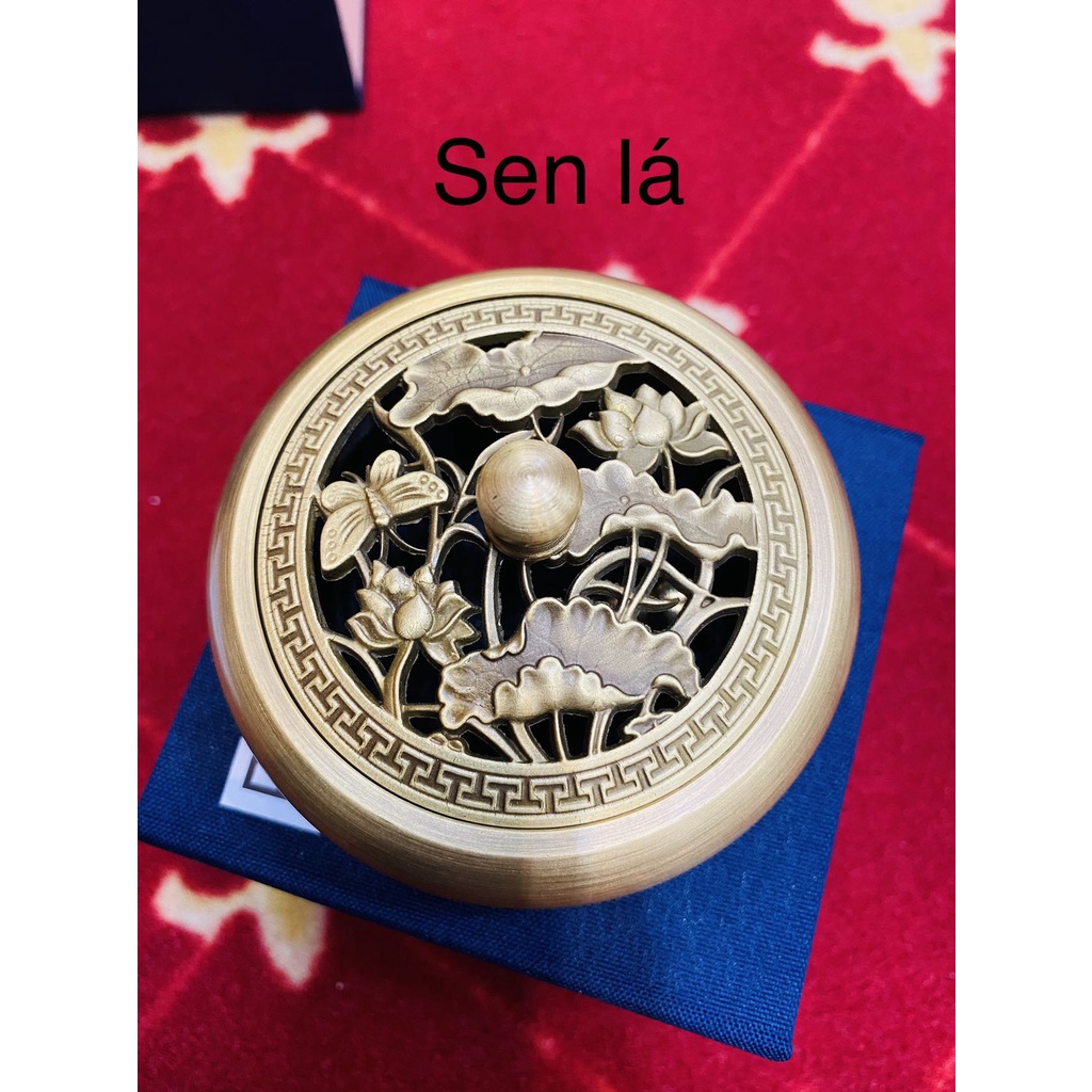 [PBMC]Lư xông tròn đồng thấp (HÀNG CAO CẤP)