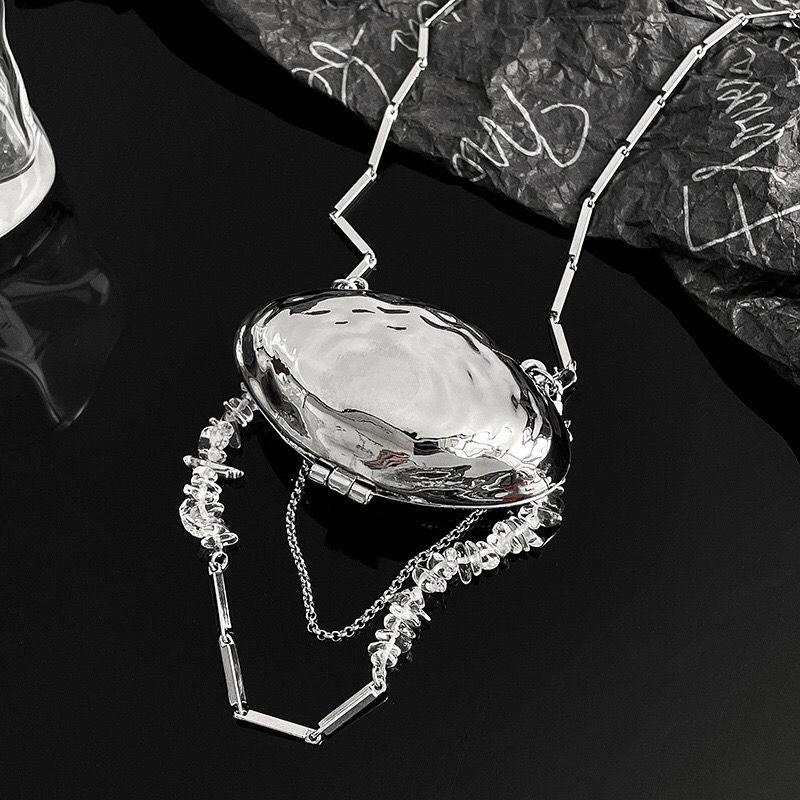 Dây Xích Kim Loại Màu Bạc Đeo Thắt Lưng Phong Cách Cổ Điển Thời Trang Cho Nữ