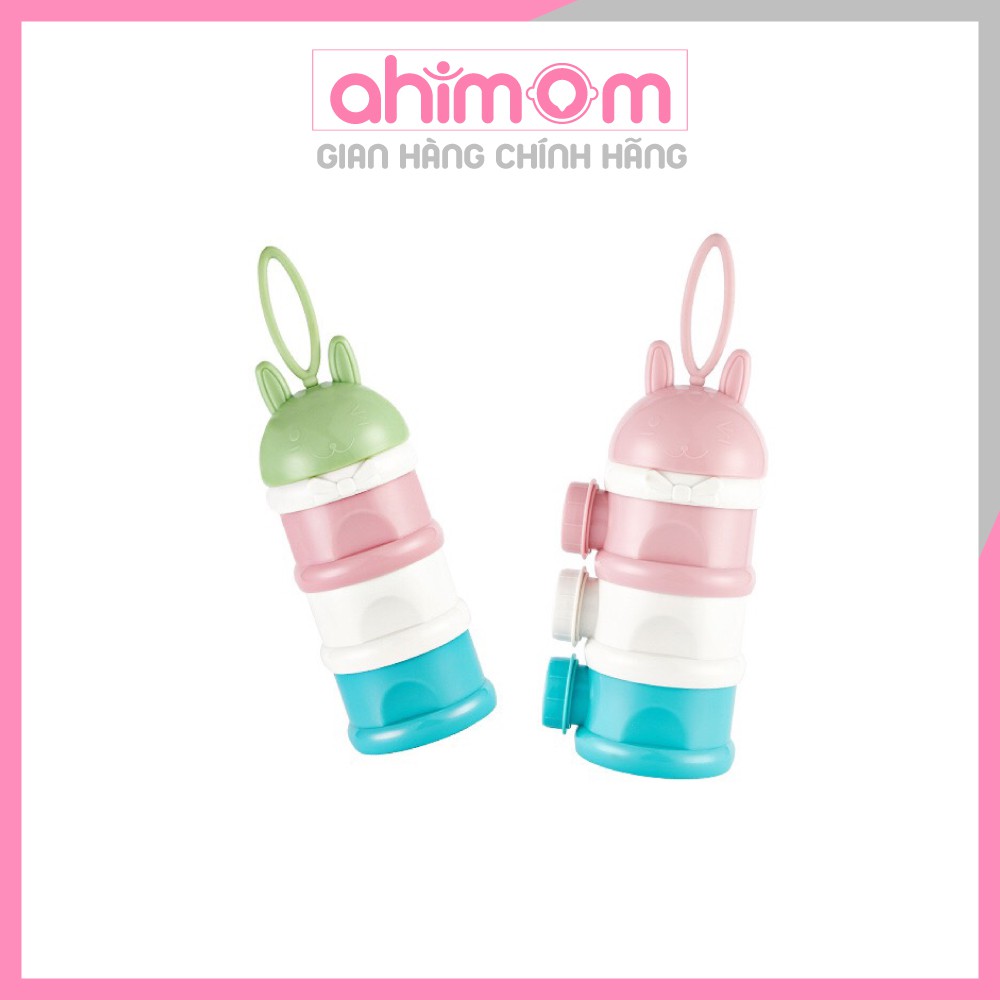 Hộp chia sữa cho bé có quai cầm ngộ nghĩnh đáng yêu - Ahimom