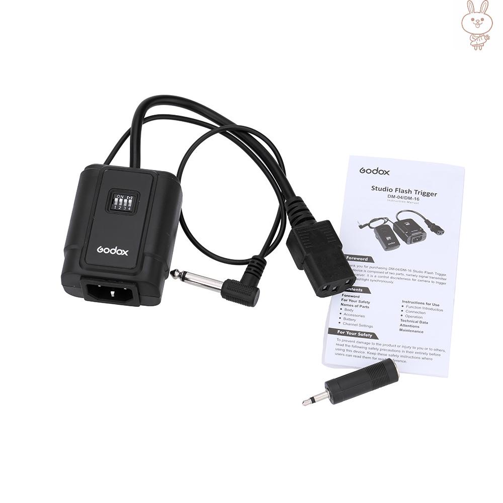 ol Godox DMR-16 Professional Studio Flash Wireless Trigger Receiver 16 Channels