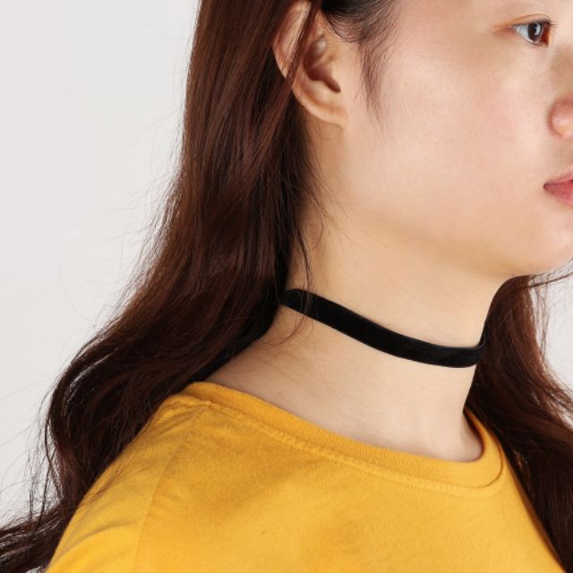 1 mét ruy băng nhung màu đen bản 16mm