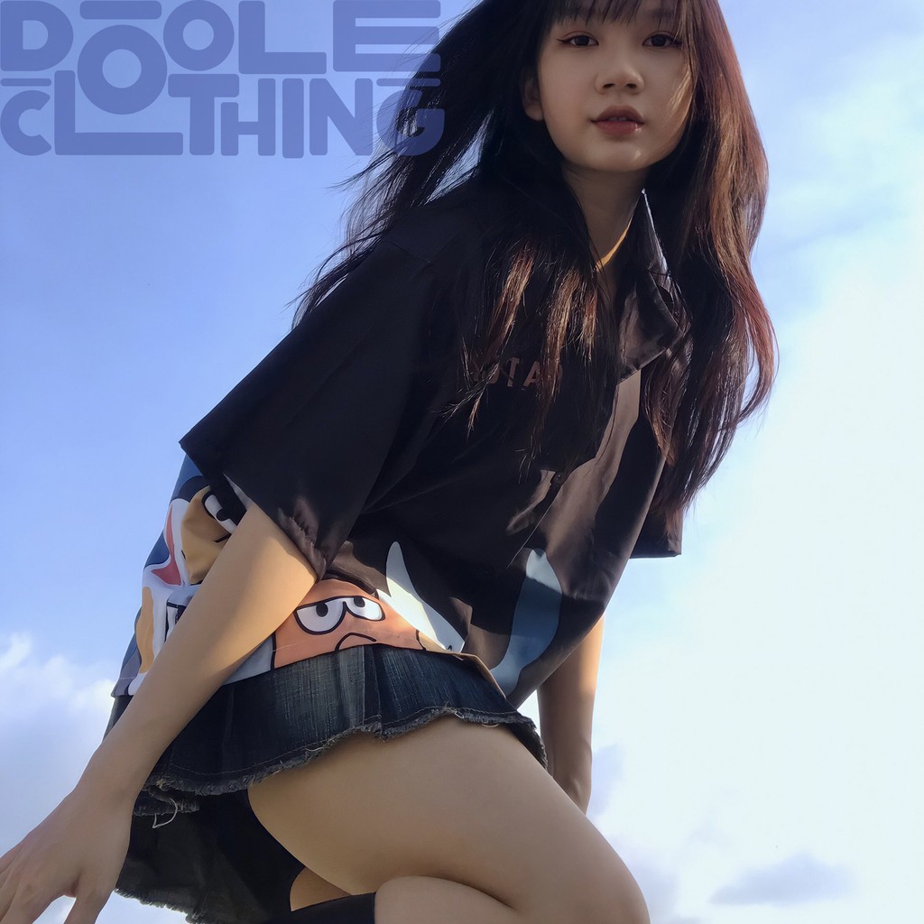 Áo sơ mi mấy con mèo siêu cute họa tiết MÈO SHIRT nhưng vẫn chất ngầu