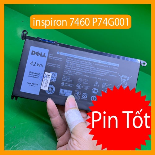 pin laptop dell inspiron 7460 P74G001 wdx0r