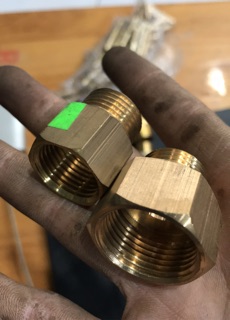 Đầu nối răng thau/inox