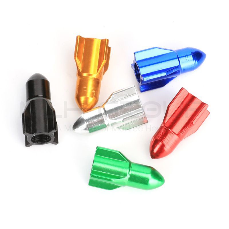 Nắp Van Xe Đạp Hợp Kim Nhôm Cao Cấp Chống Bụi Cho Van Mỹ- Van Xe Đạp/ Xe Máy/ Xe Ô Tô Tiện Dụng MLH