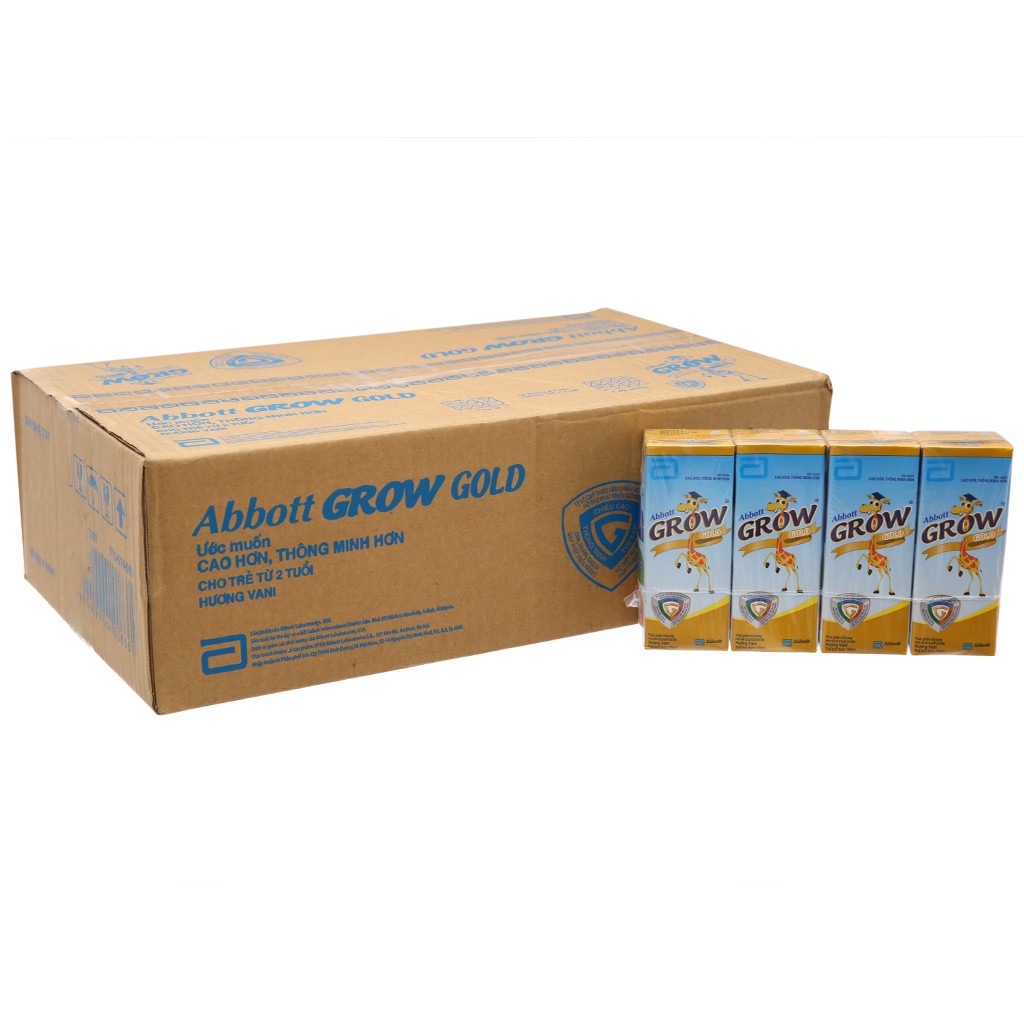 SỮA NƯỚC Abbott Grow Gold Hương Vani (180ml)