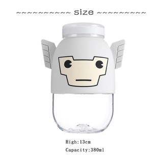 BÌNH NƯỚC NHỰA SIÊU ANH HÙNG MARVEL MINISO 380ML