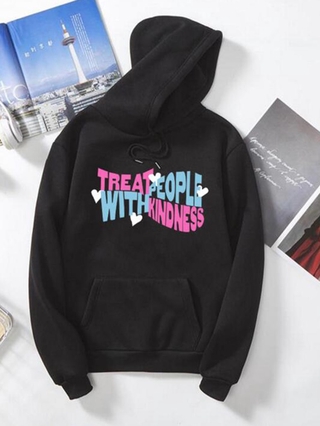 Áo Hoodie Tay Dài Oversized Phong Cách Harry Styles Merch Vui Nhộn Thời Trang