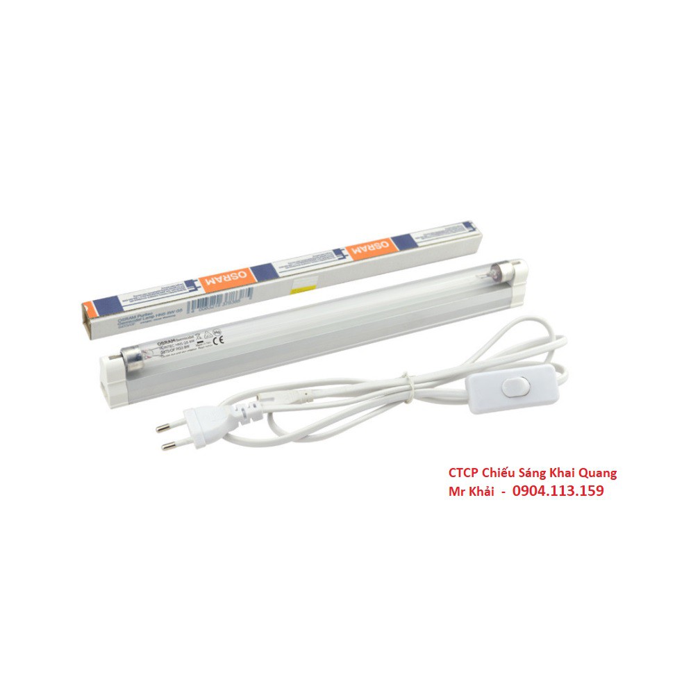 Bộ đèn UV diệt khuẩn mini HNS 8W Osram