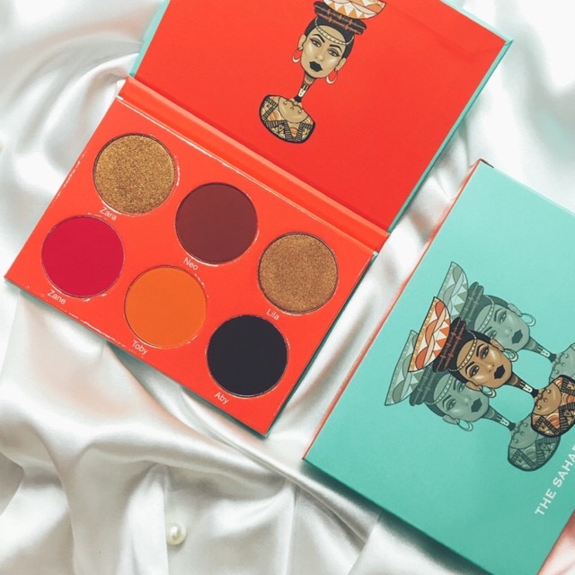 Bảng phấn má hồng kiêm phấn mắt Juvia's place juvias place The Saharan Blush Vol 1 Palette