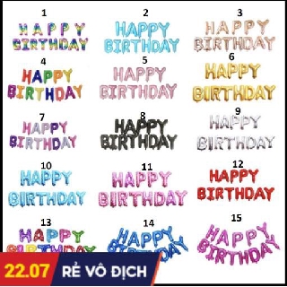 Bóng chữ Happy Birthday cực rẻ