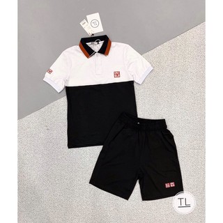 Bộ thể thao nam uni phối cổ Bin store