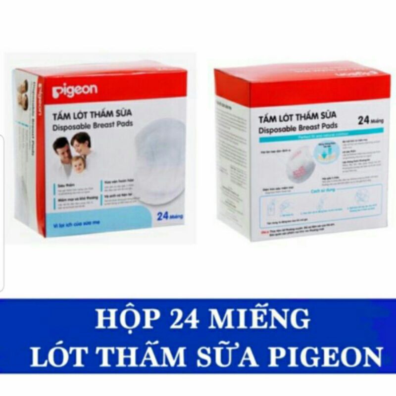 Hộp 24 miếng lót thấm sữa PIGEON