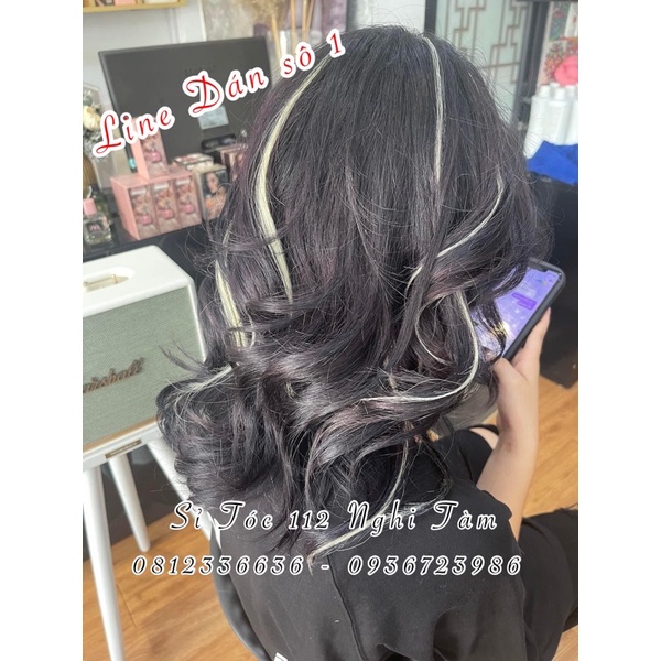 Tóc light baby kẹp chì sợi protein cao cấp