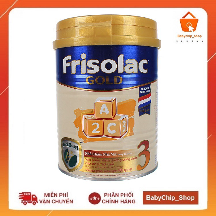 Sữa Frisolac gold 3 400g [Date 2022]