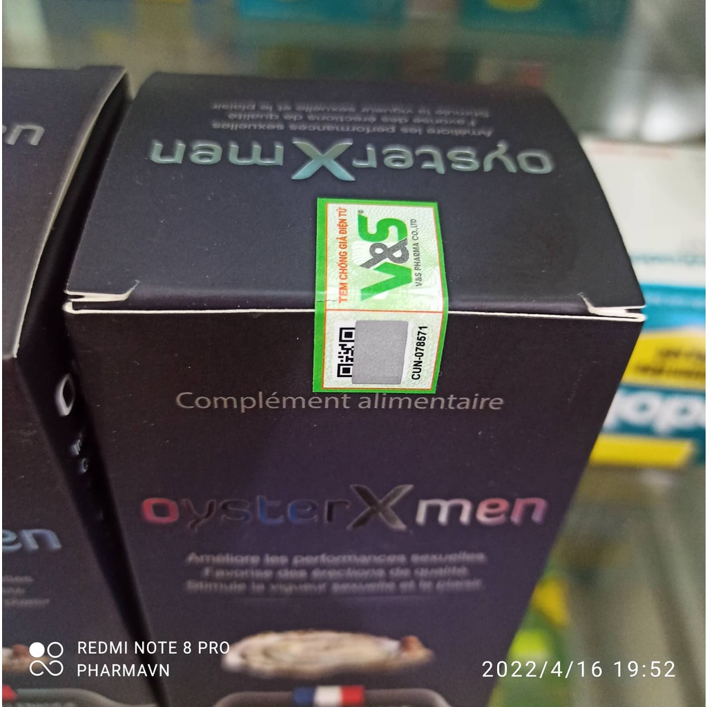 Tinh Chất Hàu Oyster X Men Tăng Cường Sinh Lý Nam Giới, Cải Thiện Cương Dương⚡chính hãng⚡nhập khẩu pháp⚡