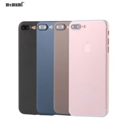 Ốp lưng lụa siêu mỏng iphone 7 Plus/ 8 Plus chính hãng Memumi