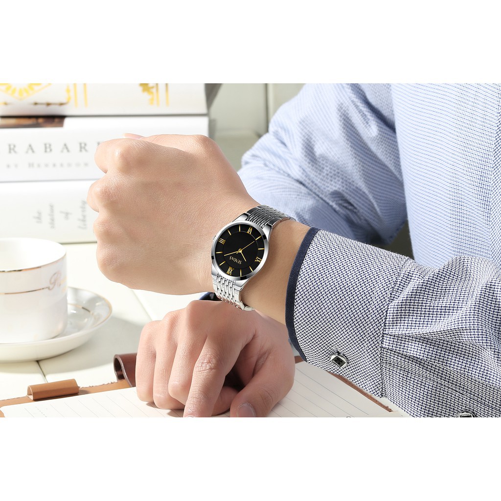 ĐỒNG HỒ NAM SENDA 8024 DÂY THÉP CHÍNH HÃNG Bán lẻ giá sỉ