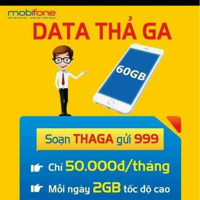 Siêu sim #mobiphone chỉ với 50k/tháng có ngay 60gb tốc độ cao. Sim chạy được cả 3g và 4g. Sim cắt 3in1
