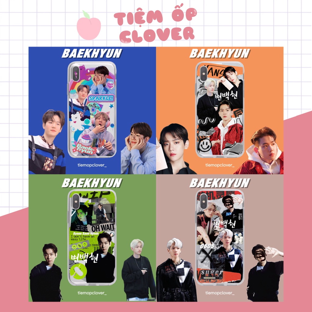 [Full dòng] Ốp điện thoại Baekhyun thành viên nhóm EXO (Có Ảnh Thật)  - Tiệm ốp Clover