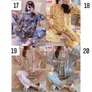 [RẺ VÔ ĐỊCH] BỘ MẶC NHÀ THU DÀI TAY