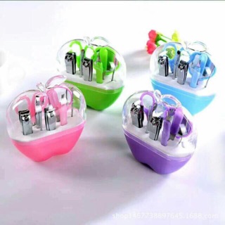 Bộ bấm móng tay 9 món hình quả táo