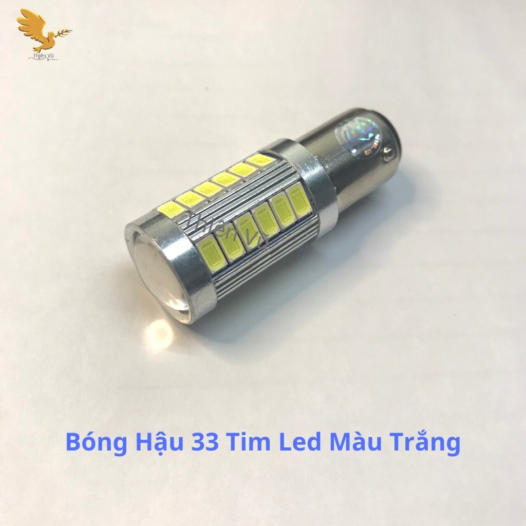 Đèn Led Hậu 33 Tim,Hậu 7 Màu, Hậu Lập Lòe Siêu Sáng,Siêu Đẹp